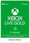 Microsoft Suscripción Xbox Live Gold - 6 Meses