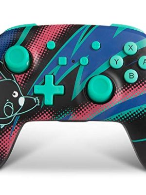 Power A – Switch – Mando Inalámbrico Con Palas – Pikachu Neon (PlayStation 5)